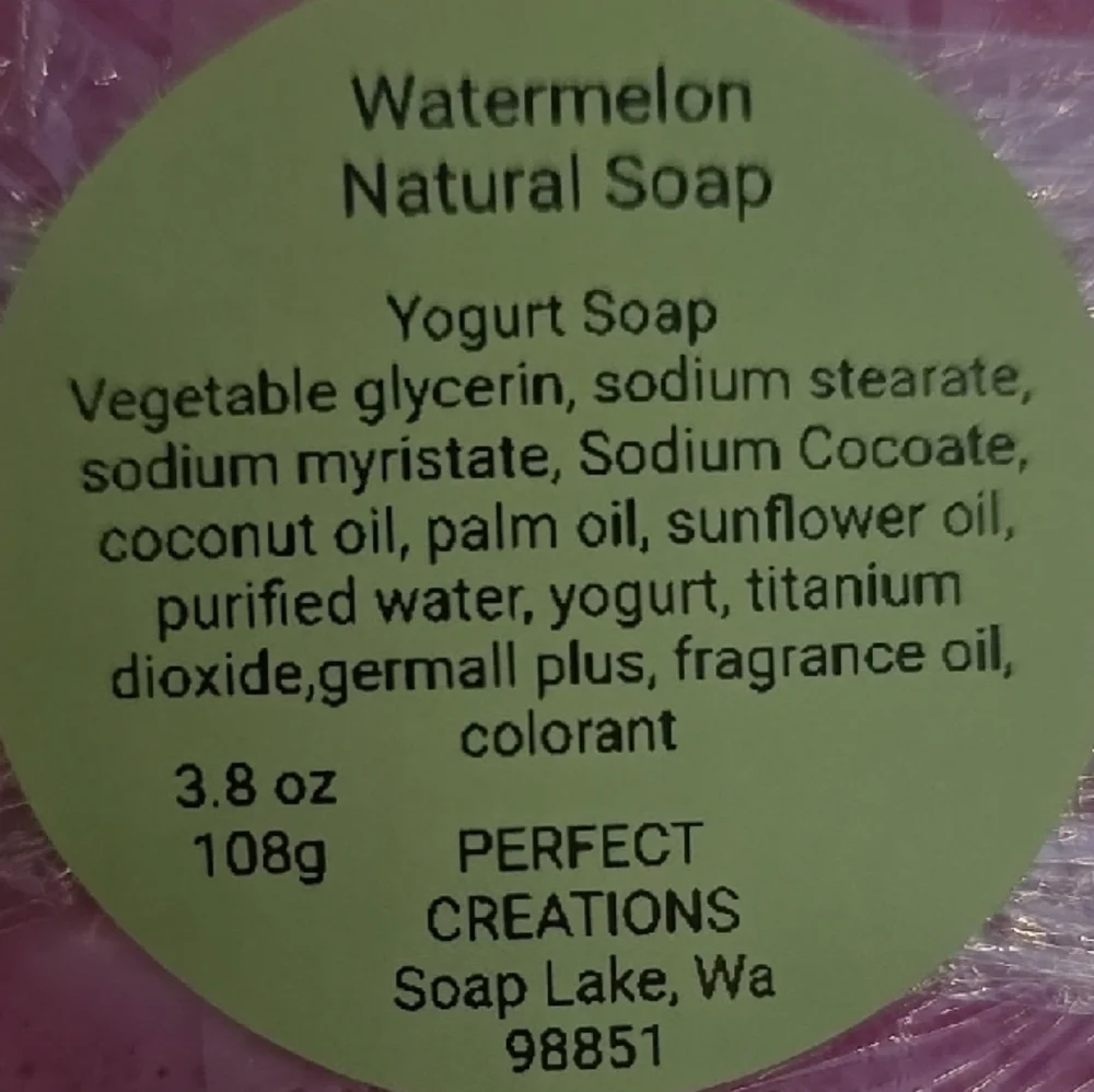 Pink Bath Soap